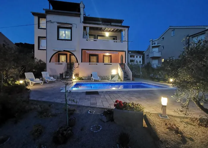 Appartamento With A Swimming Pool Punat, Krk - 5378 *